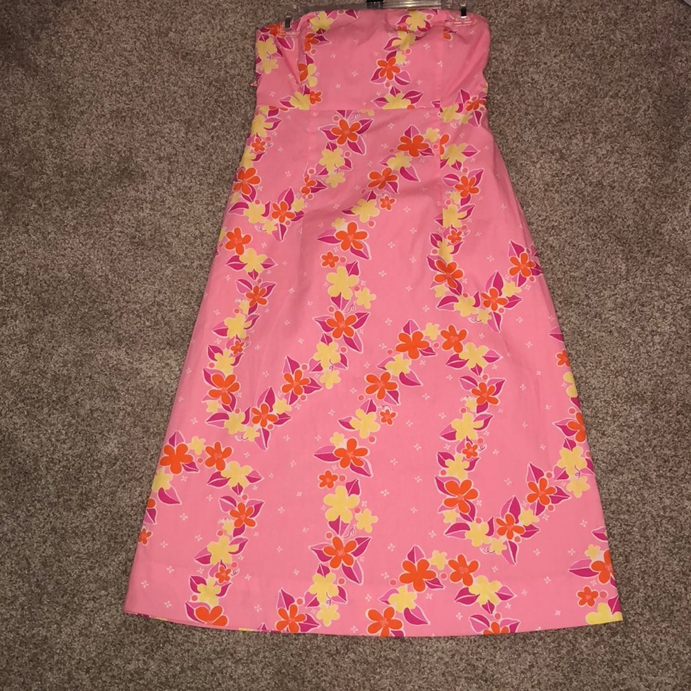 Lilly Pulitzer Strapless Dress